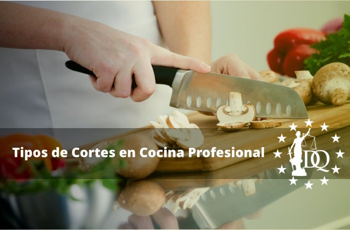 Tipos de Cortes en Cocina Profesional