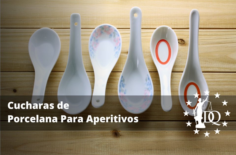 Cucharas de Porcelana Para Aperitivos