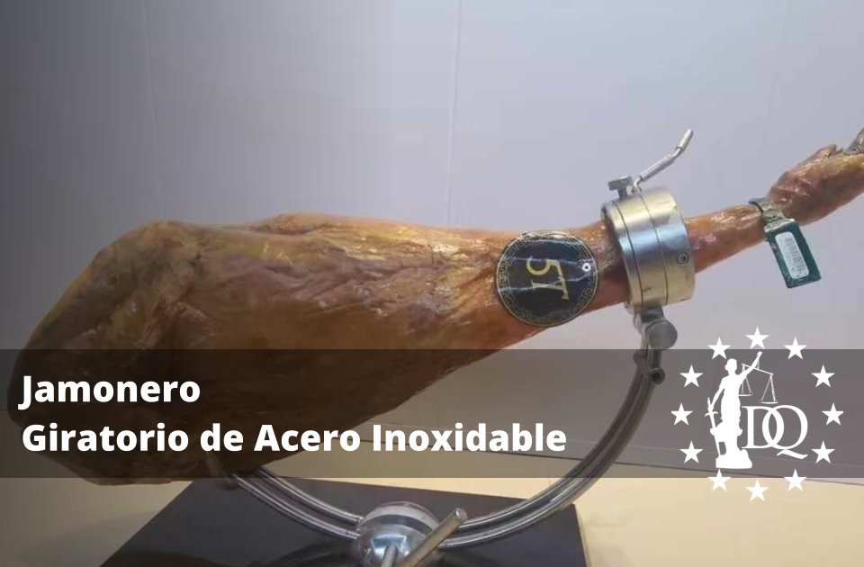 Jamonero Giratorio de Acero Inoxidable