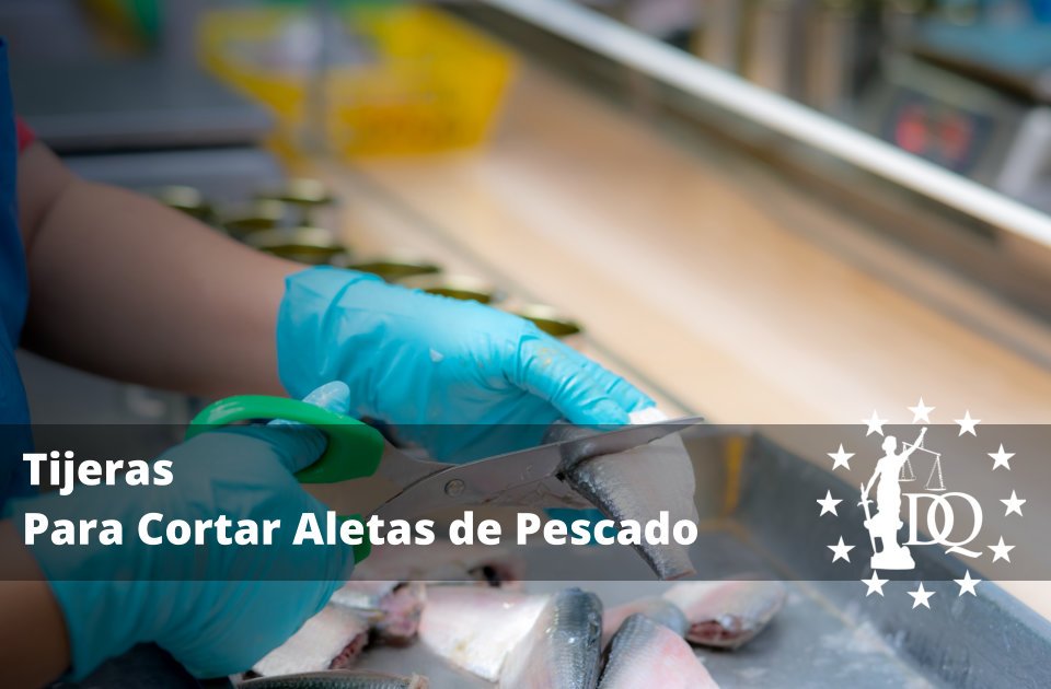 Tijeras Para Cortar Aletas de Pescado