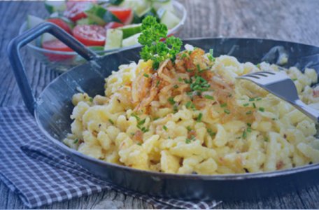 Cómo es la Cocina Alemana Käsespätzle