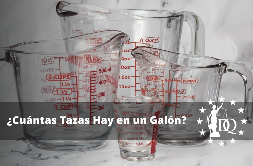 Cuántas Tazas Hay en un Galón Guía Completa de Conversión de Medidas